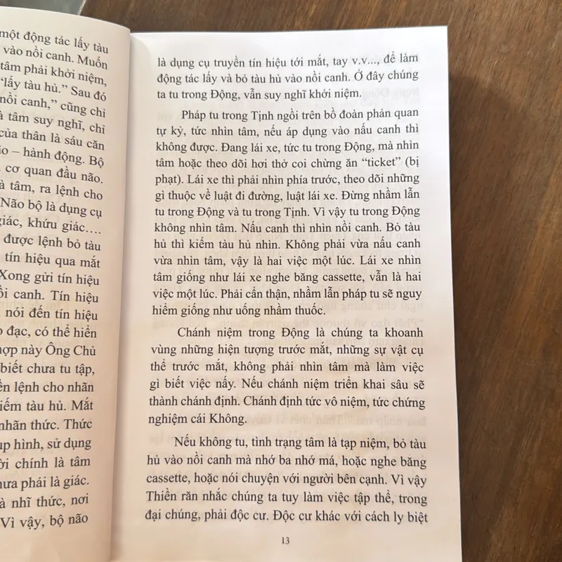 Tu trong Tịnh, Tu trong động - Thích Nữ Thuần Bạch - Thiền Viện Diệu Nhân 723101