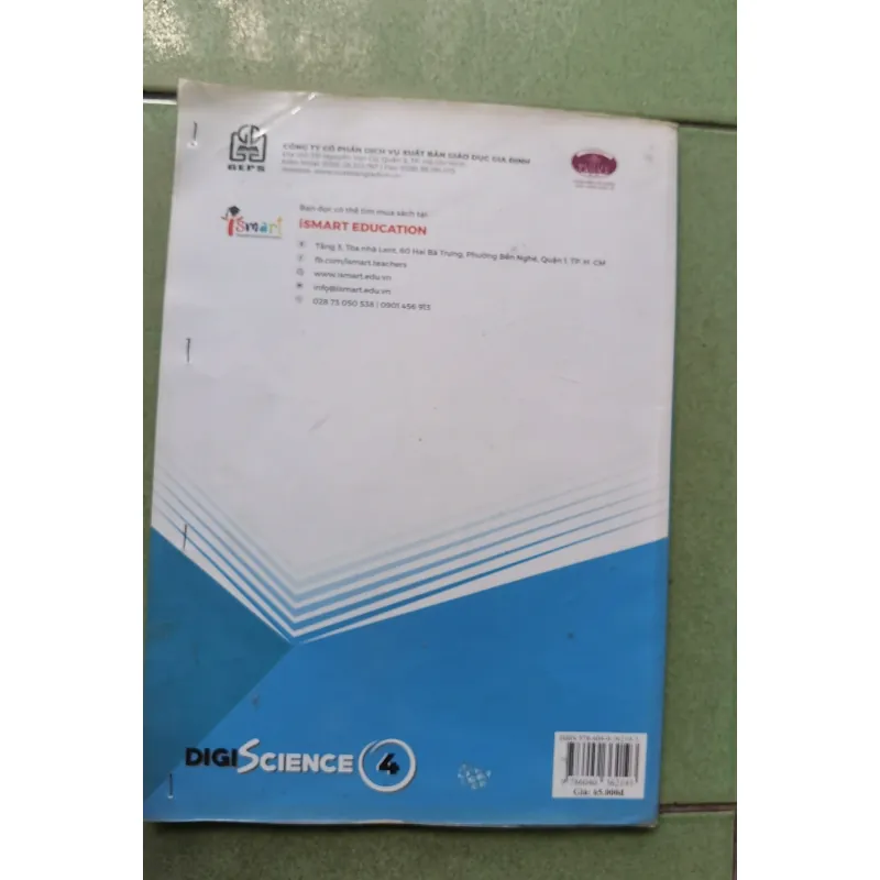 [Sách tiếng Anh tăng cường lớp 4] Digi Science - NXB Giáo Dục  1022134