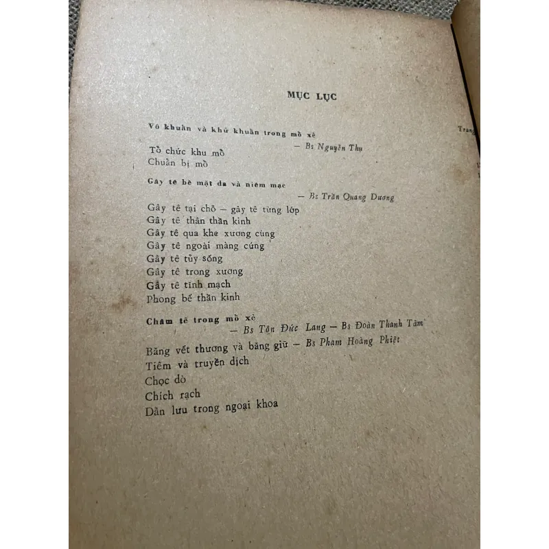 THỦ THUẬT NGOẠI KHOA CƠ SỞ - SÁCH Y, KHỔ LỚN 573092