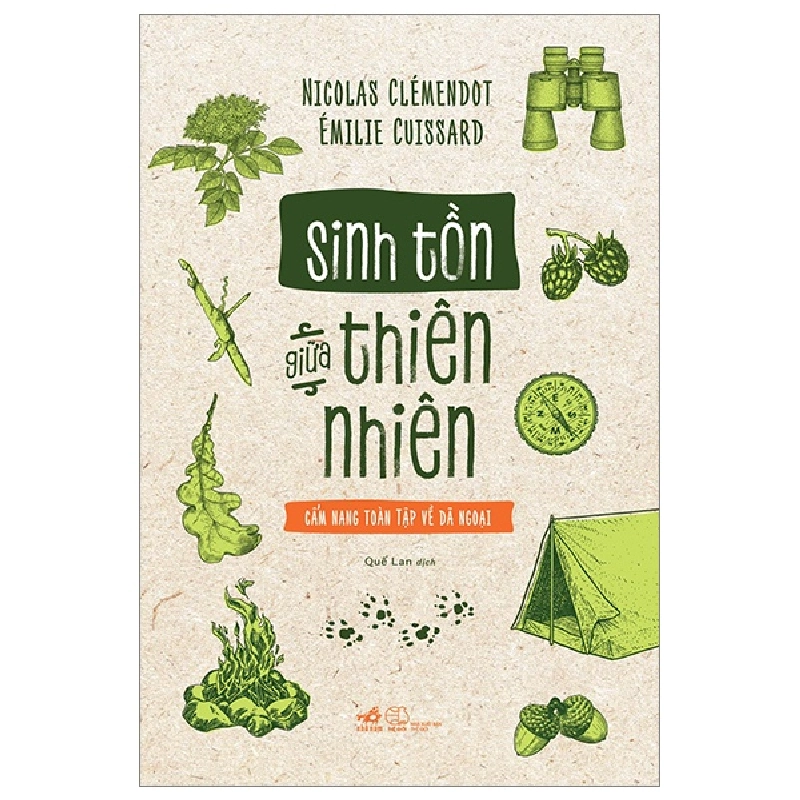 Đọc sách cùng PK - Sách Sinh tồn giữa thiên nhiên - Nicolas Clemendot Esmilie Cuisard 2023 New 100%  - Nhã Nam 258193