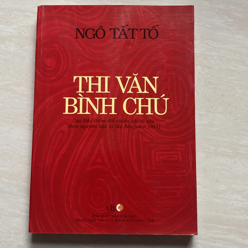 THI VĂN BÌNH CHÚ, CAO ĐẮC ĐIỂM ĐỐI CHIẾU, CHỈNH SỬA THEO NGUYÊN BẢN LẦN ĐẦU  518845