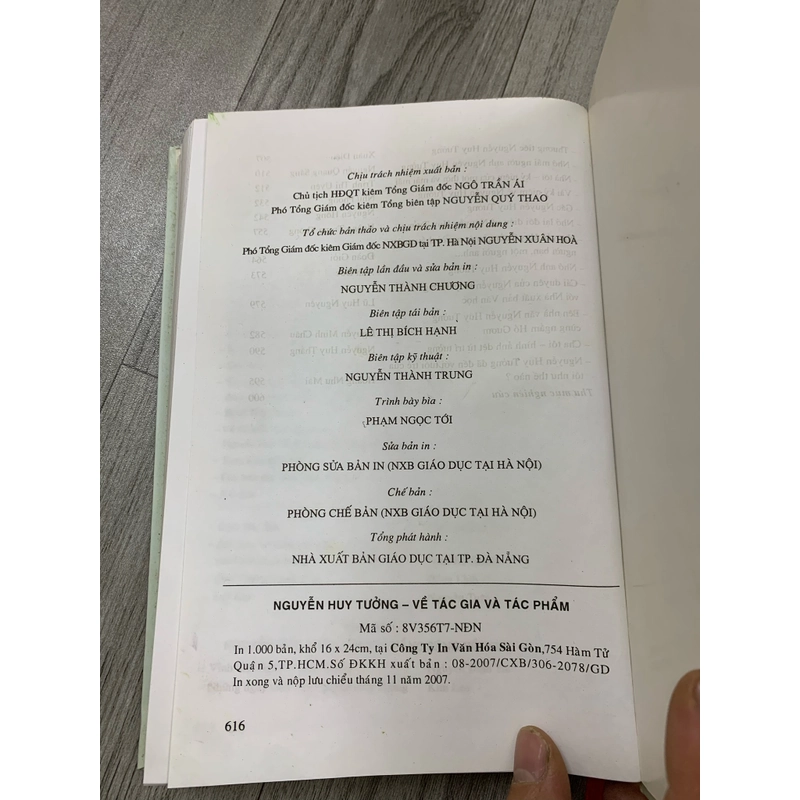 Nguyễn Huy Tưởng về tác gia và tác phẩm. 999 463877