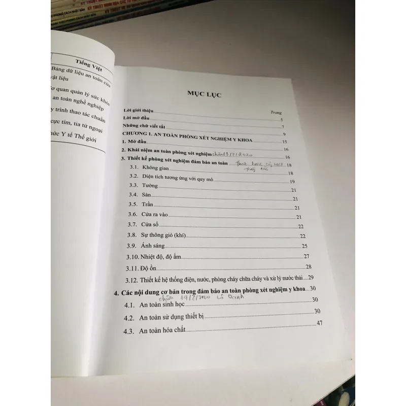 AN TOÀN SINH HỌC TRONG PHÒNG XÉT NGHIỆM Y KHOA  600148