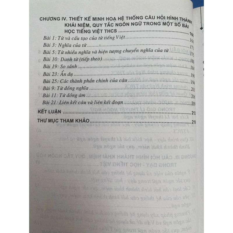 Hệ Thống Câu Hỏi Hình Thành Khái Niệm, Quy Tắc Ngôn Ngữ Trong Dạy Học Tiếng Việt Ở THCS 501390