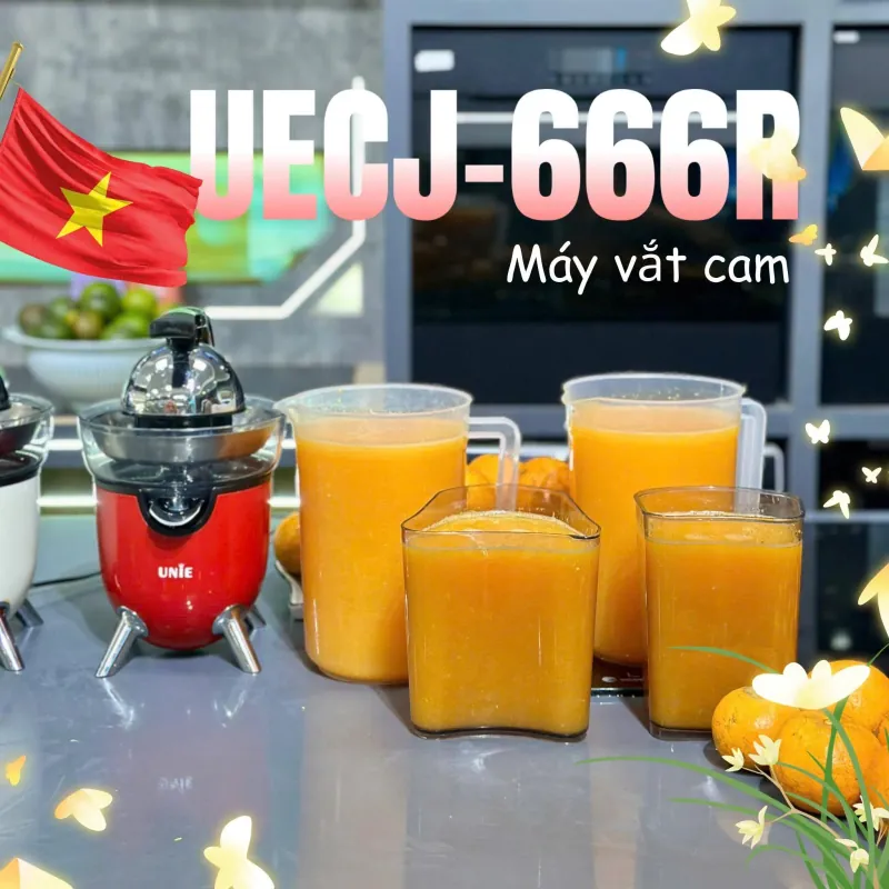 Máy vắt cam điện tự động UNIE UECJ-666R 1039796