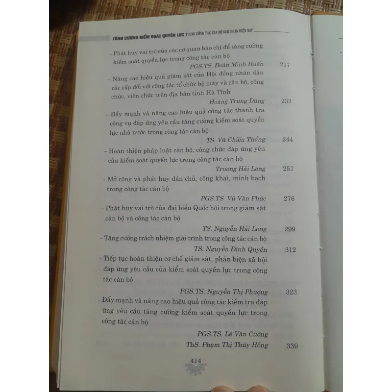 TĂNG CƯỜNG KIỂM SOÁT QUYỀN LỰC... 762383