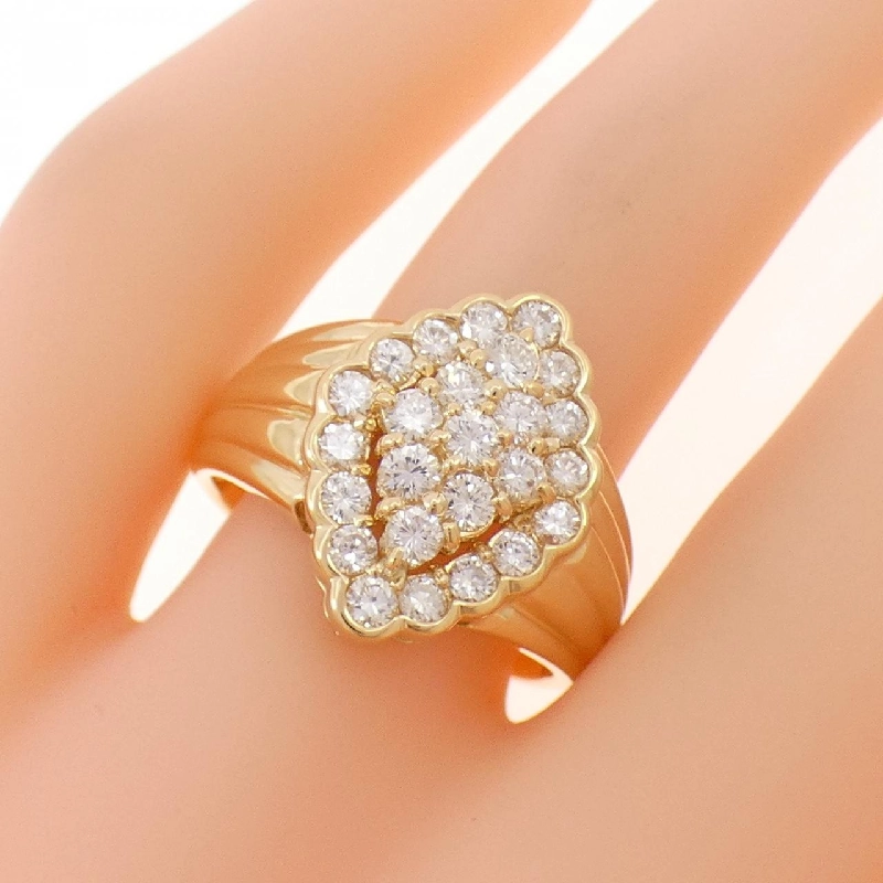 Nhẫn kim cương K18YG 1.01CT - Hàng hiệu Chính hãng 854559