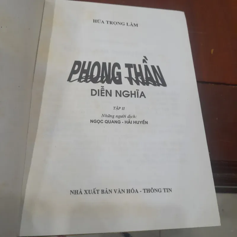 PHONG THẦN (trọn bộ 2 tập) 930912