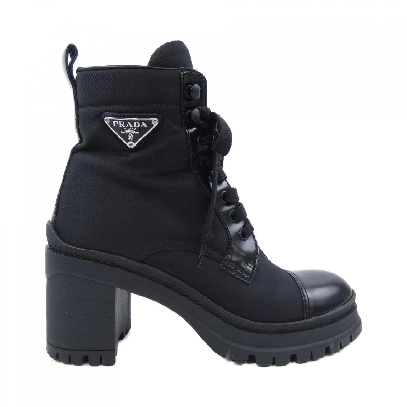 Giày boot PRADA với logo tam giác RE-NYRON 1T708M 657248