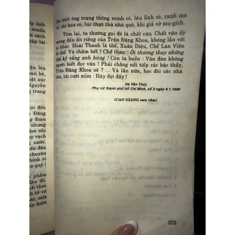 Chân dung và đối thủ - Trần Đăng Khoa 1000386