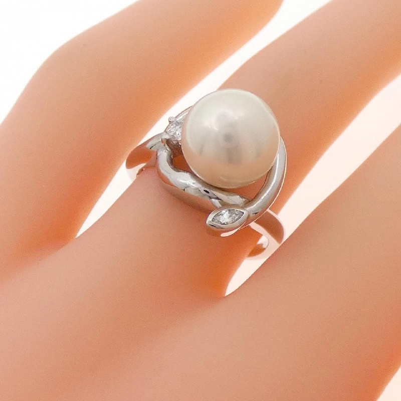 Nhẫn ngọc trai Akoya PT900 9.4mm - Hàng hiệu Authentic 852199