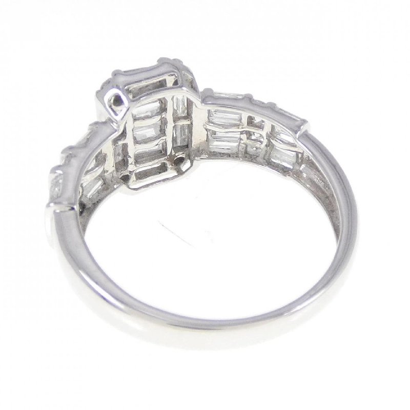 Nhẫn kim cương K18WG 1.10CT 672984