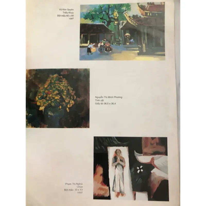 Triển lãm Tranh Lụa và Tranh Bột màu Nữ tác giả - Hội Mỹ thuật Việt Nam 998539