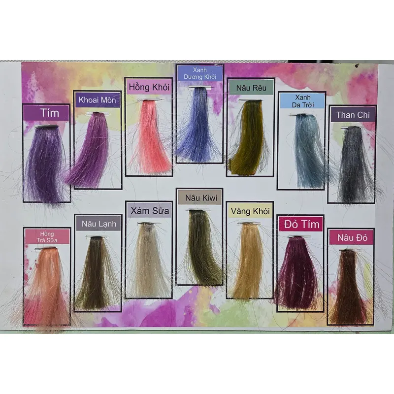 DẦU GỘI BÙ MÀU, DẦU GỘI NHUỘM TÓC C0&C0 150ml (Khách chọn màu ib cho shop ạ) 760903