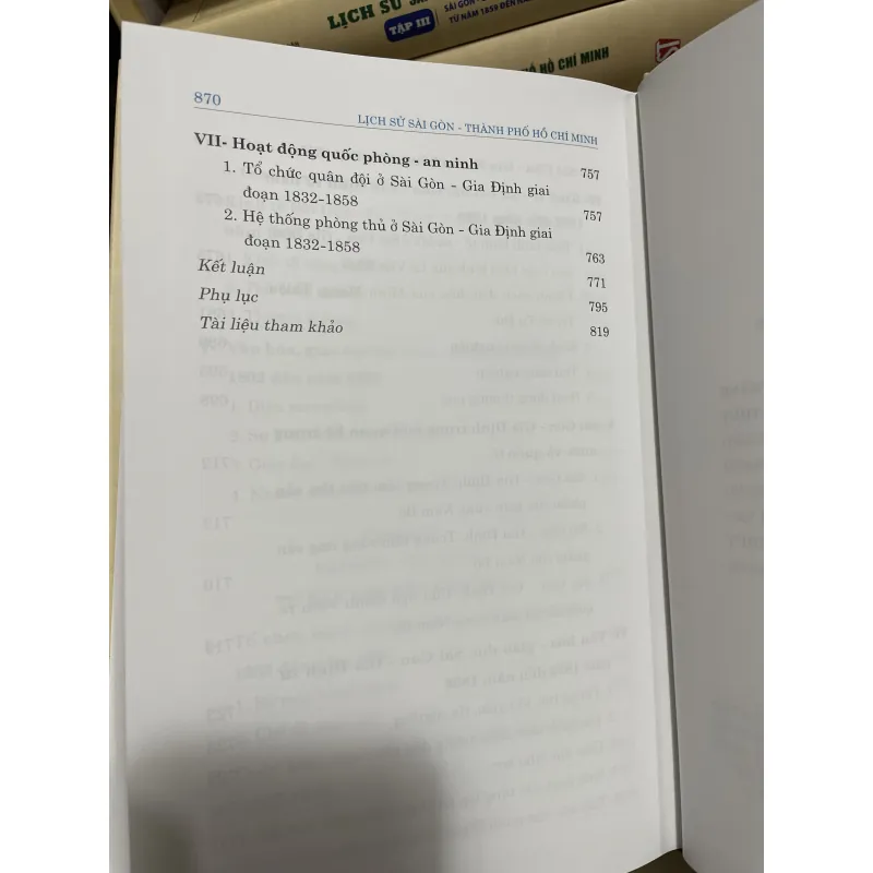 Lich sử Sài Gòn - Tp. Hồ Chí Minh (bộ 6c bìa cứng có hộp) 960023