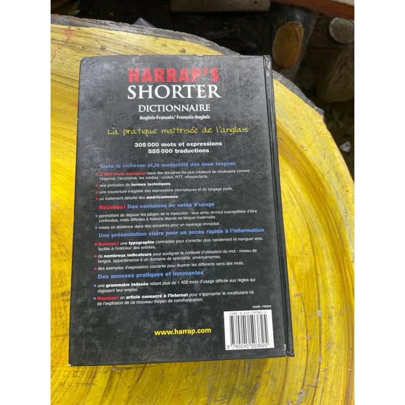 HARRAP’S SHORTER DICTIONNAIRE - HARRAP’S CENTENARY 730948