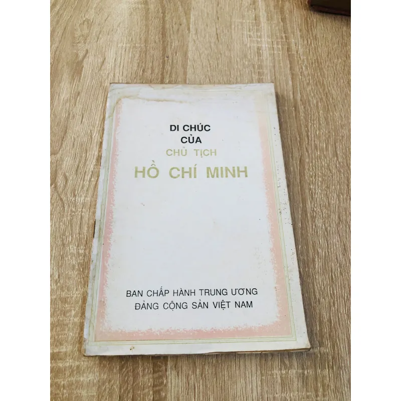 DI CHÚC CỦA CHỦ TỊCH HỒ CHÍ MINH  929154