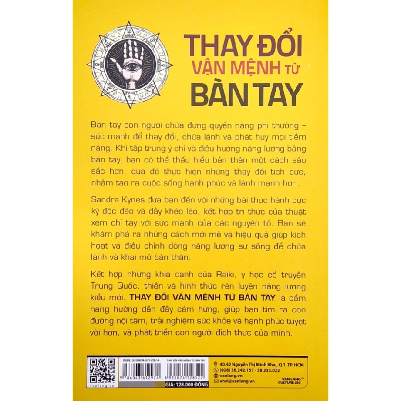 Thay Đổi Vận Mệnh Từ Bàn Tay - Cân Bằng Năng Lượng Thông Qua Chỉ Tay - Luân Xa Và Phép Thủ Ấn - Sandra Kynes 194021