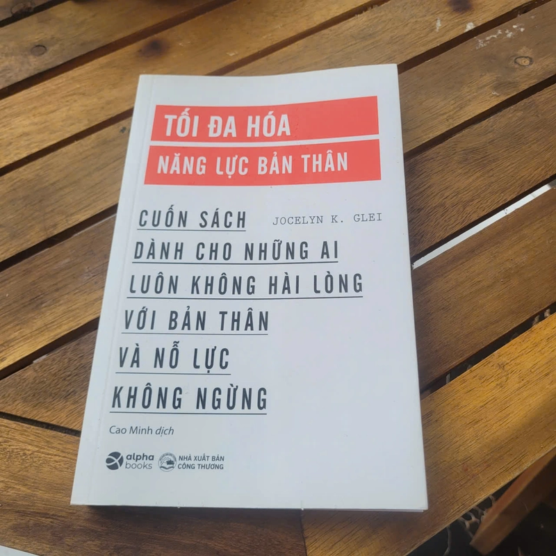 Tối đa năng lực bản thân	Jocelyn K.Glei 519225