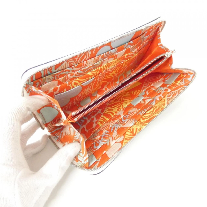 Ví da Hermes WILD Silk in Classic 084701CK - Hàng hiệu Authentic 806645