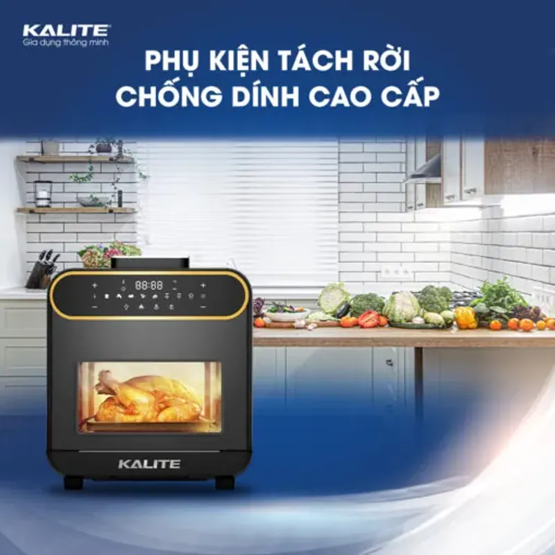 Nồi chiên hơi nước KALITE STEAM PRO 15 lít, 3 trong 1 585341