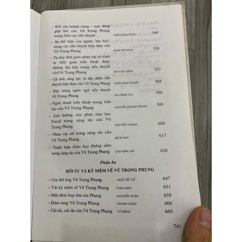 Vũ trọng phụng về tác gia và tác phẩm. 999 469865
