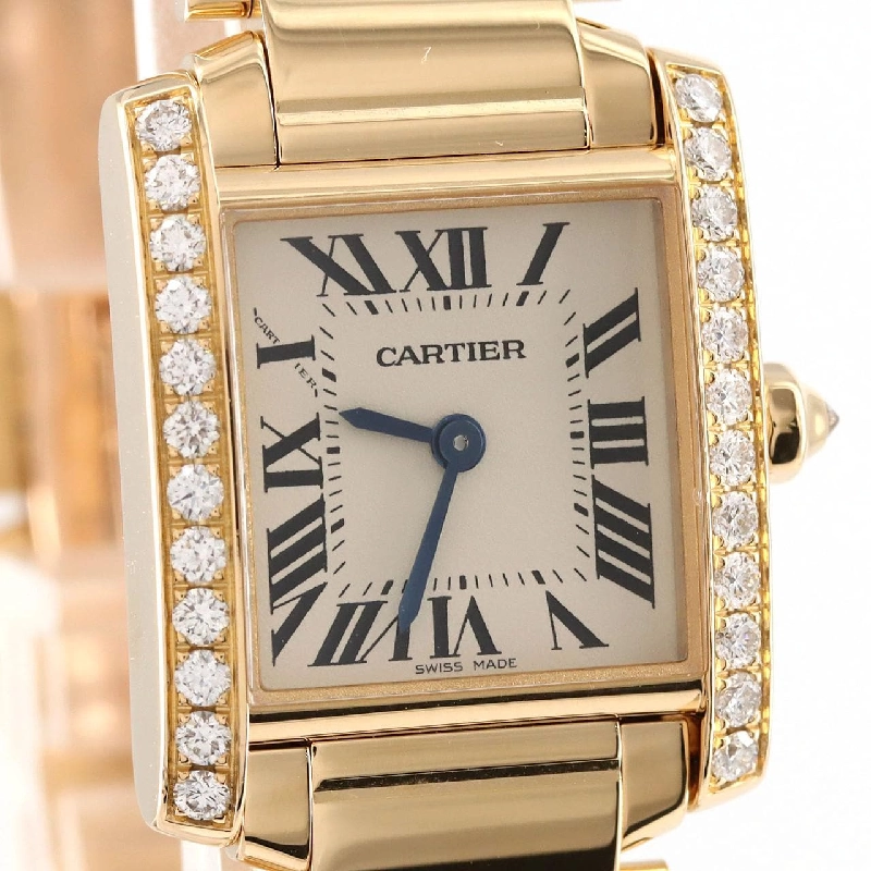 Cartier Tank Française SM YG/D WJTA0024 YG Quartz - Hàng hiệu Authentic 882184