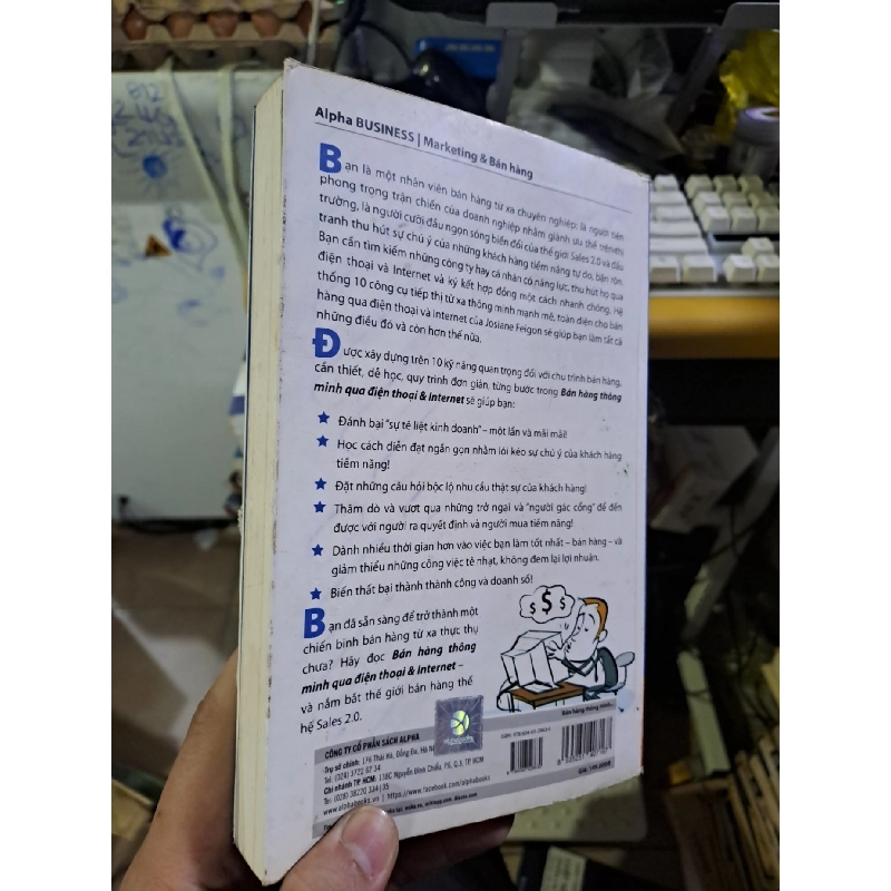 Bán hàng thông minh qua điện thoại và internet mới 80% ố bẩn MARKETING KINH DOANH HCM1709 924238