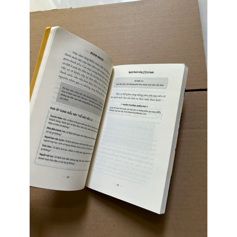 Người thành công không bao giờ trì hoãn - Kevin Kruse 795733