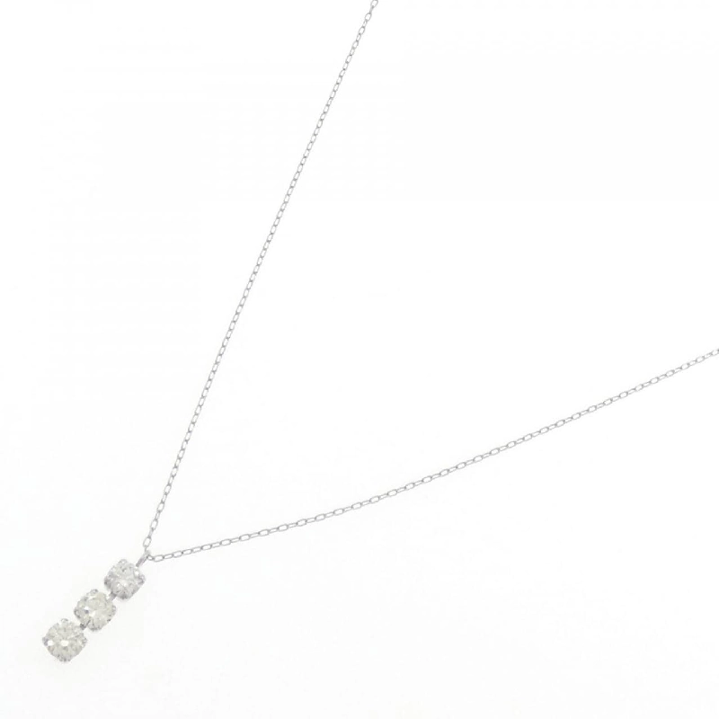 Dây chuyền kim cương ba viên PT850 0.50CT - Hàng hiệu Authentic 856171