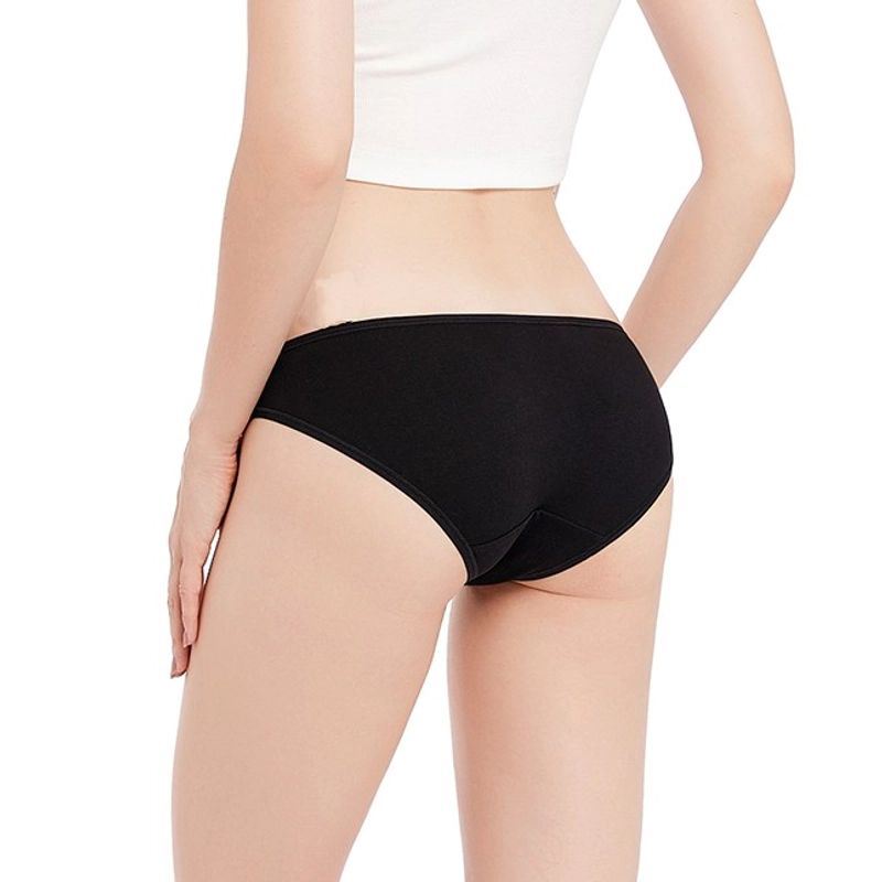 Quần lót nữ cotton lưng thấp co dãn thấm hút tốt, hàng sản xuất tại Việt Nam 180216