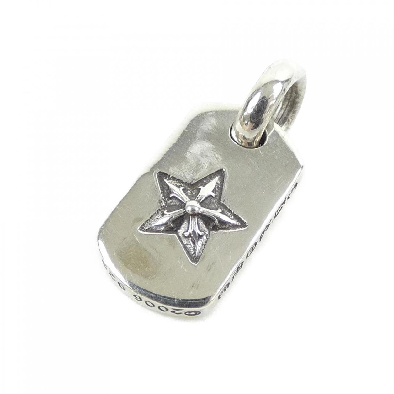 Mặt dây chuyền CHROME HEARTS DOG TAG TINY STAR - Hàng hiệu Authentic 901070
