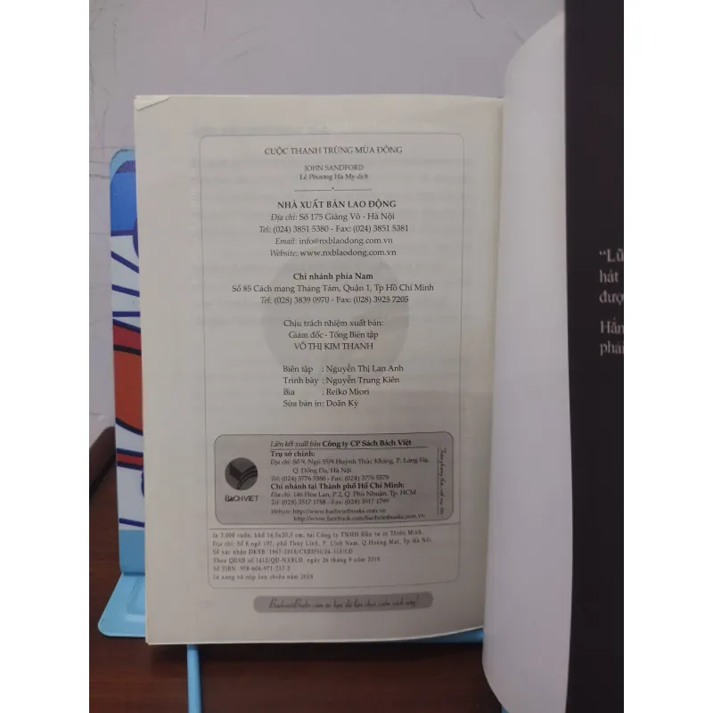 Sách: Cuộc Thanh Trừng Mùa Đông - TG: John Sandford 972091