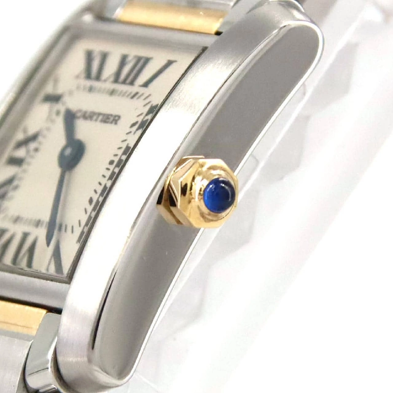 Cartier Tank Française SM Combi W51007Q4 SSxYG Quartz - Hàng hiệu Authentic 876340