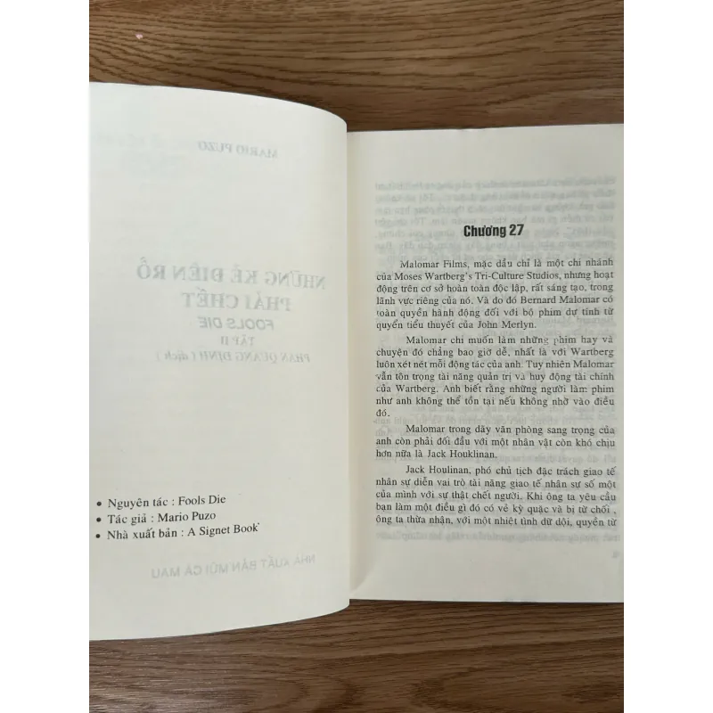 Những kẻ điên rồ phải chết (2 tập) - Mario Puzo 783059