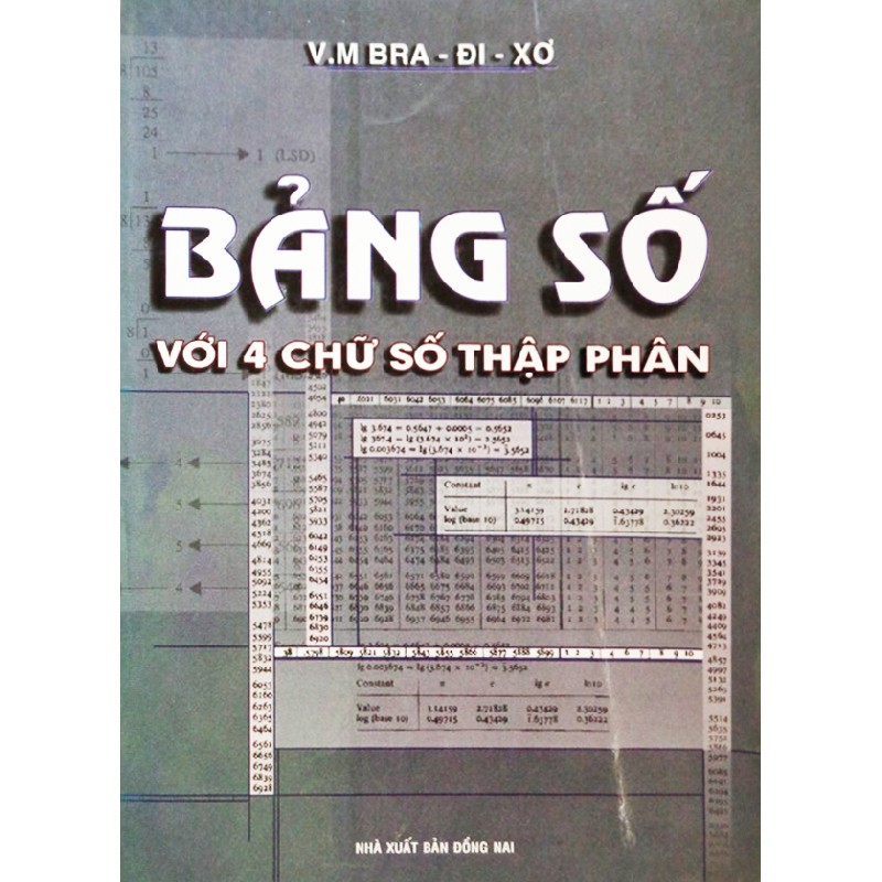 Bảng số với 4 chữ số thập phân 23107