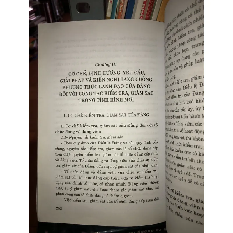 Phương thức lãnh đạo của Đảng trong công tác kiểm tra, giám sát 704077