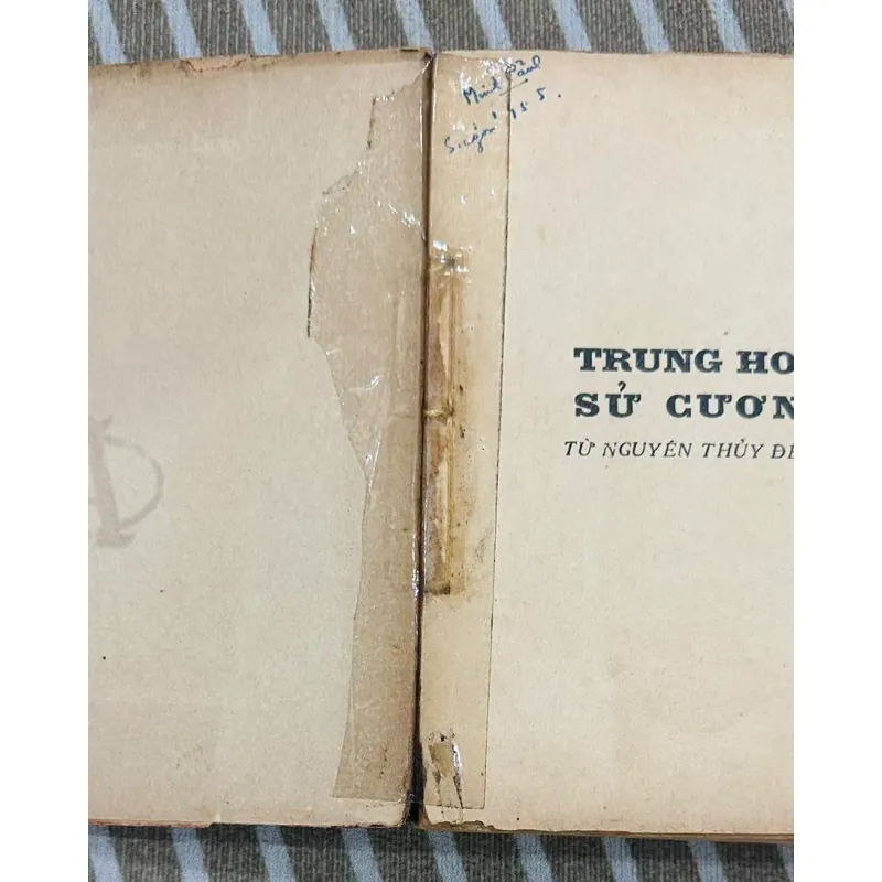 Trung Hoa sử cương - Đào Duy Anh Xb năm 1954 592126