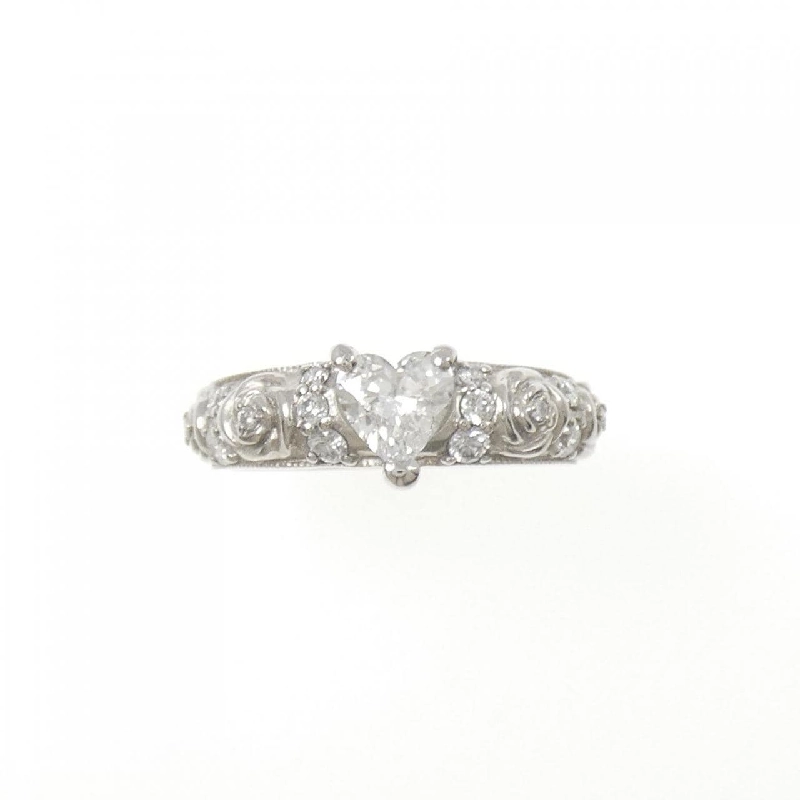 Nhẫn kim cương PT950 0.504CT G SI2 hình trái tim - Hàng hiệu Authentic 872714