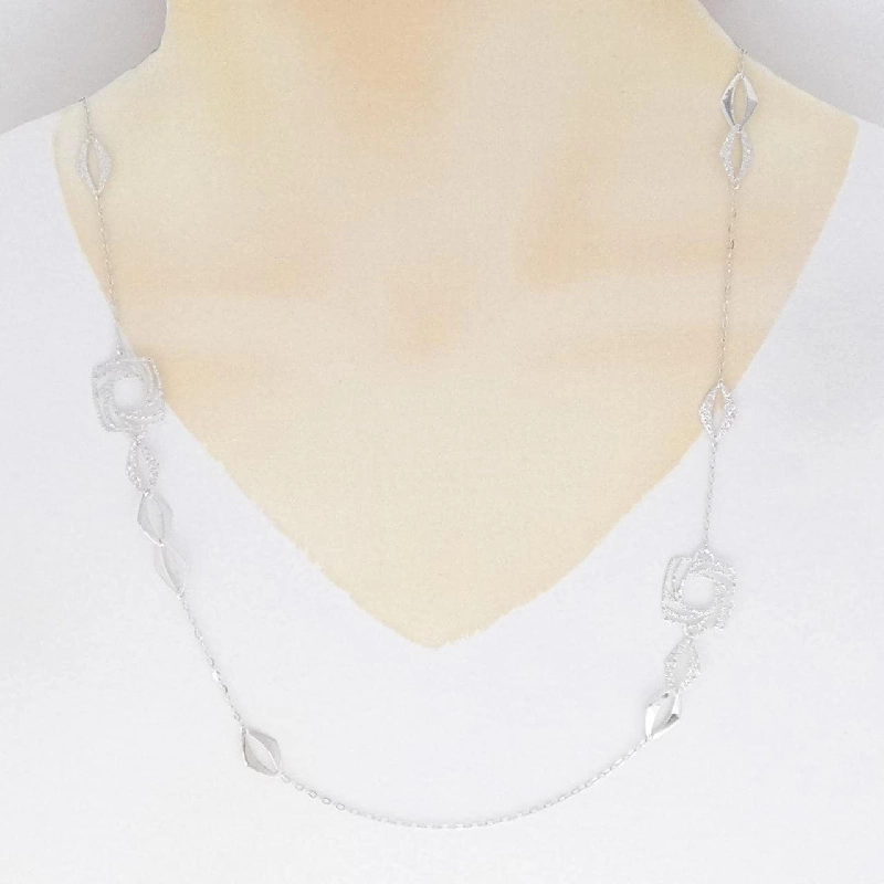 K18WG Necklace - Hàng hiệu Authentic 866837