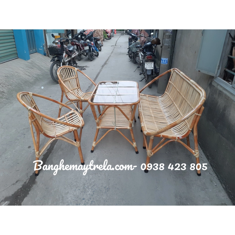Bàn ghế mây sò phòng khách 443096