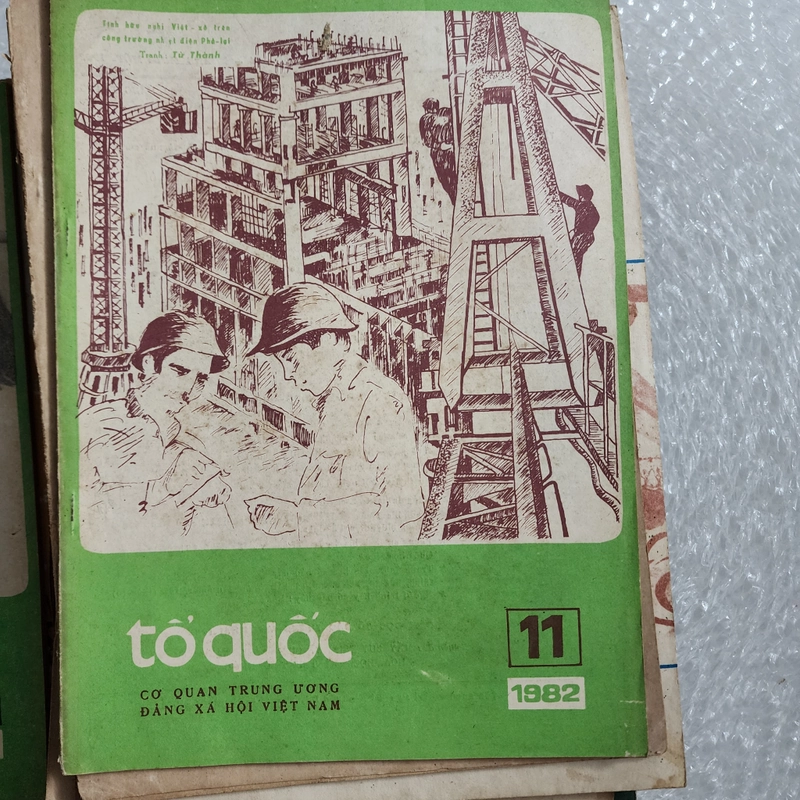 Báo Tổ quốc của Đảng Xã hội Việt Nam | 21 số từ 1979 đến 1988 nhiều số chuyên đề 452249