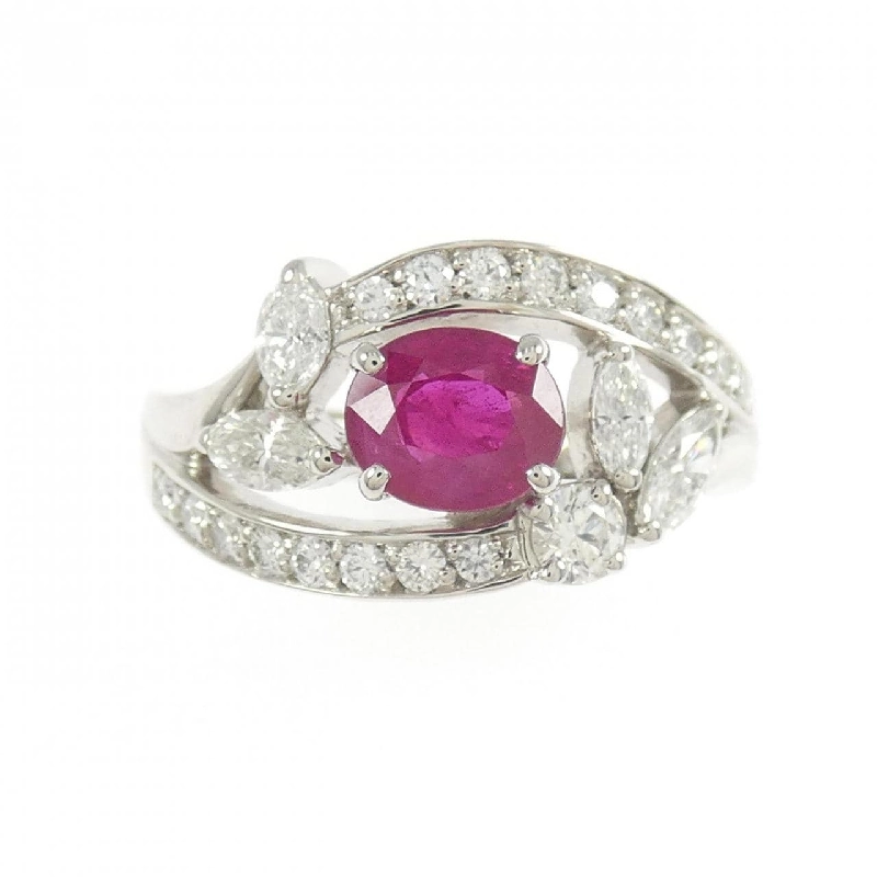 Nhẫn ruby PT900 1.09CT 665703