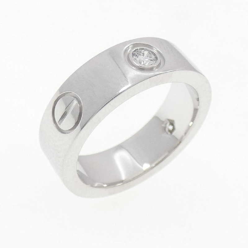 Nhẫn Cartier Love Half Diamond - Hàng hiệu Authentic 837676