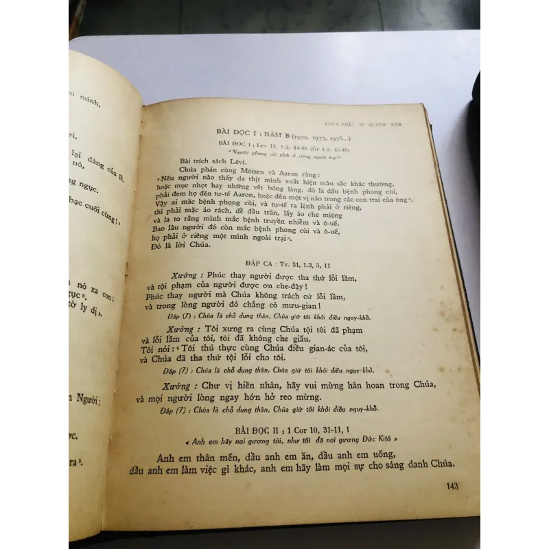 SÁCH LỄ – MÙA QUANH NĂM I & II ✝️ 1970 755199