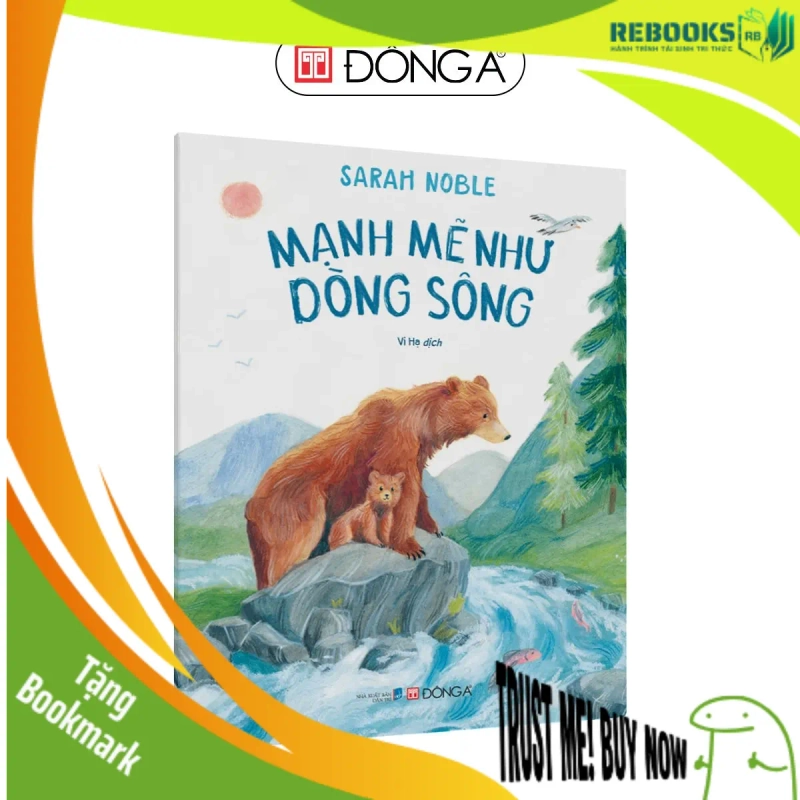 (TẶNG BOOKMARK) Mạnh mẽ như dòng sông - FYB Sách thiếu nhi 947554