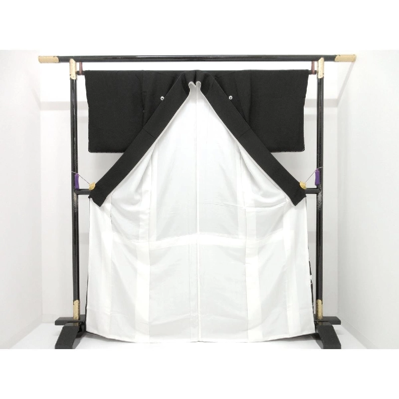 Áo kimono lưu tước với họa tiết vàng và thêu - Hàng hiệu Authentic 877891