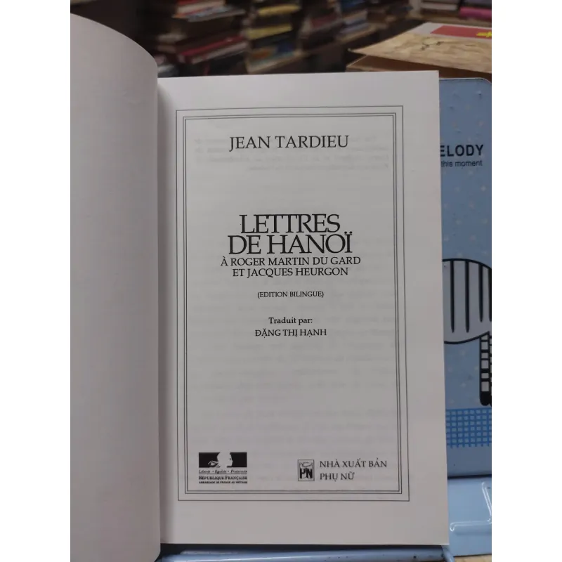 sách: Thư Hà Nội - Jean Tardieu (A1) 573206