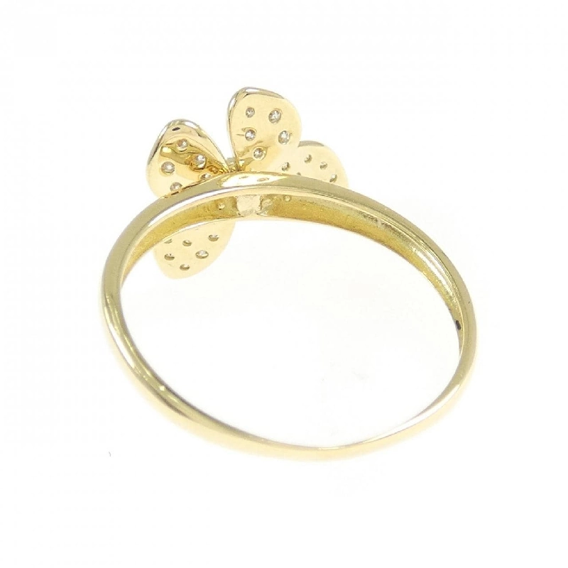 Nhẫn kim cương bướm K18YG 0.20CT 667518