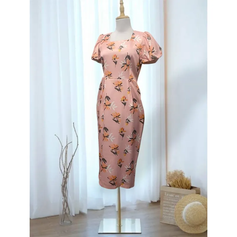 [New] Váy lụa in My's Fashion màu hồng, xanh size M 369250